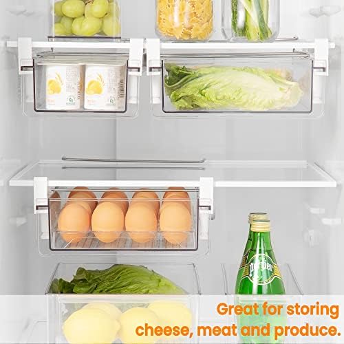 vacane Large Fridge Under Shelf Drawer, Pull Out Refrigerator Drawer