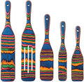 Gudamaye 5-Piece Pakkawood Spurtle Set