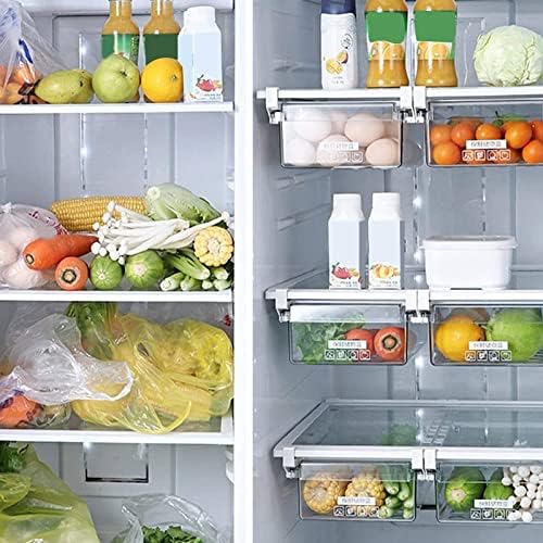 Pull Out Refrigerator Organizer Bins, Fridge Drawer Organizer