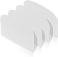 Queekay 4 Pcs Plastic Dough Scraper Flexible Dough Cutter Bench Scraper by Queekay