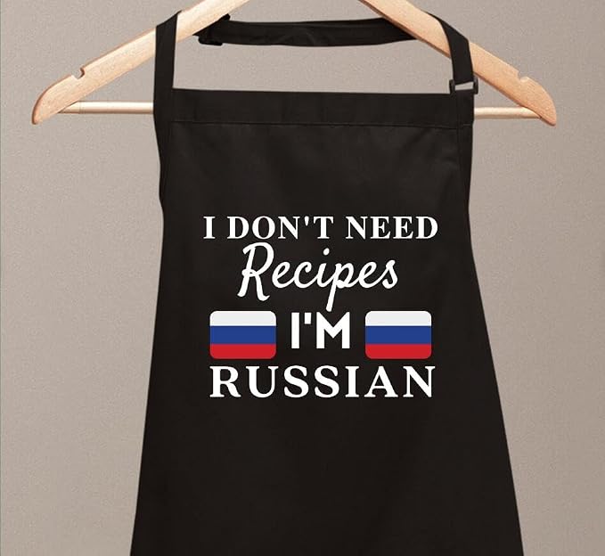 I Don't Need Recipes Novelty Chef Kitchen BBQ Apron Barber Chef Bib BBQ Kitchen - Image 2
