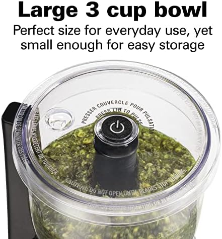 Hamilton Beach 3 Cup Electric Vegetable Chopper & Mini Food Processor