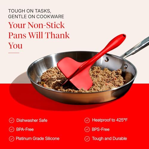 GIR Silicone Quad Meat Chopper, Red