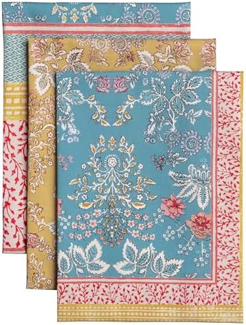 Maison d' Hermine Kitchen Towels Set of 3 Reusable 100% Cotton 27.50"