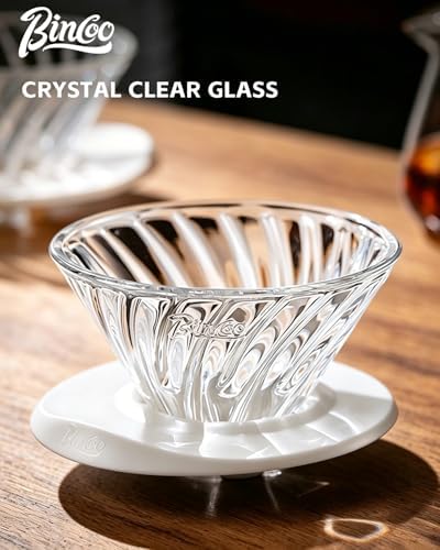 Bincoo Glass Pour Over Coffee Set, 500ML