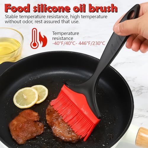 Extra Large Silicone Basting Pastry Brush, 3.9in Wide Heat Resistant