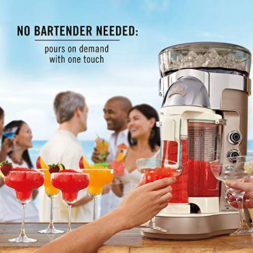 Margaritaville Bali Frozen Concoction Maker, 60 oz Jar, Gray