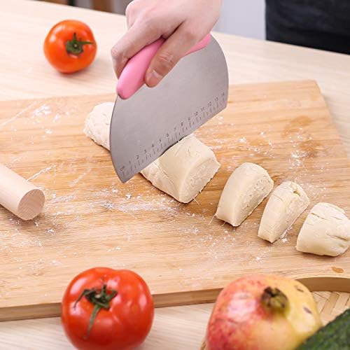1 pcs Dough Pastry Scraper Chopper/Stainless Steel Dough Scraper