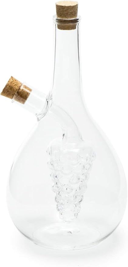 Fox Run Grape Motif Oil and Vinegar Cruet Dispenser Bottle by foxrunbrands