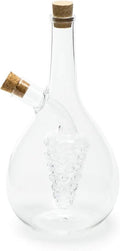 Fox Run Grape Motif Oil and Vinegar Cruet Dispenser Bottle by foxrunbrands