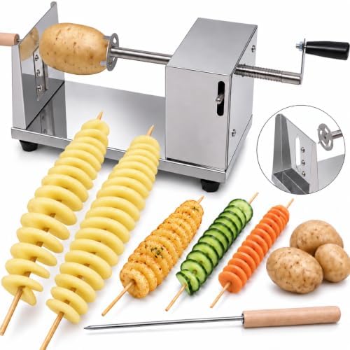 Twisted Potato Slicer, Tornado Curly Fry Cutter