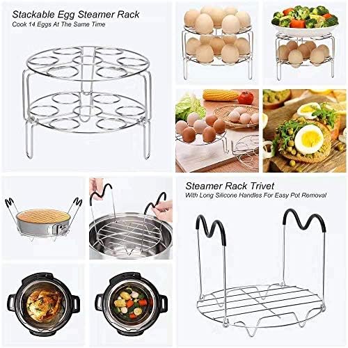 Instant Pot 6 qt/8 Qt Pressure Cooker Accessory Set - 2 Steamer