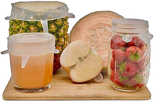 Reusable Silicone Stretch Lids, Food Covers