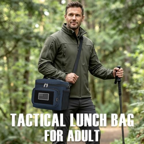 FlowFly Lunch Bag, Insulated Cooler, Thermal Lunch Box Tote with
