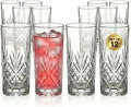 Godinger Dublin Crystal Highball Glasses, Set of 12