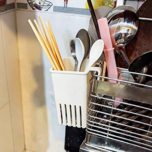 2PCS Silverware Drainer Drying Basket for Sink – Compact Kitchen