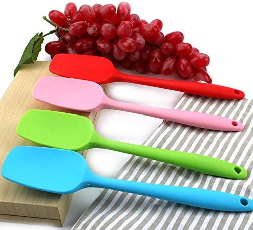 Silicone Spatula Set, 10.6 inch, 4-Piece