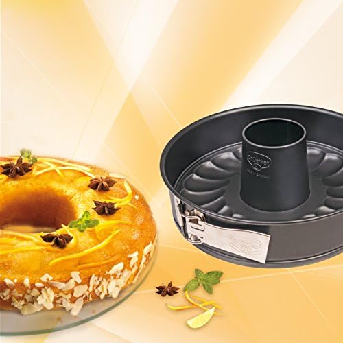Dr. Oetker Tradition 28 cm 2-Base Non-Stick Bakeware Springform, Black