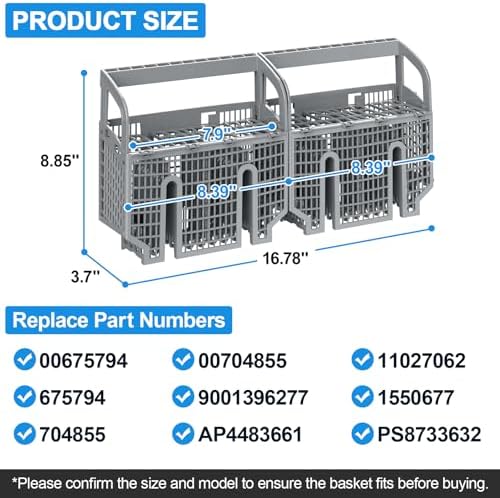 00675794 Cutlery Basket For Bosch Dishwasher Silverware Basket
