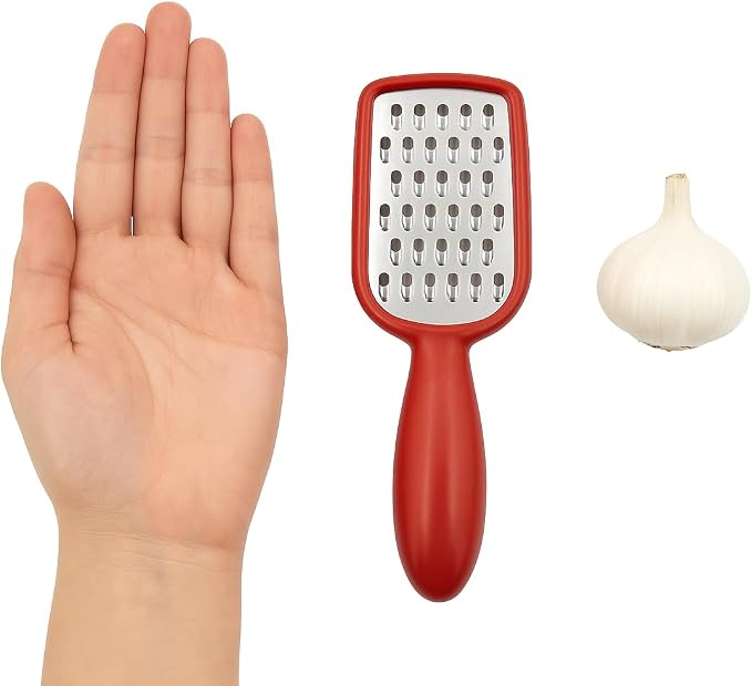 2 Pcs. Stainless Steel Mini Grater Cheese Garlic Nutmeg Chocolate 5" BPA Free - Image 8