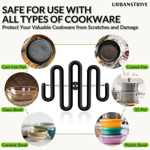 Non-Scratch Potato Masher Silicone Heavy Duty Stainless Steel Wire