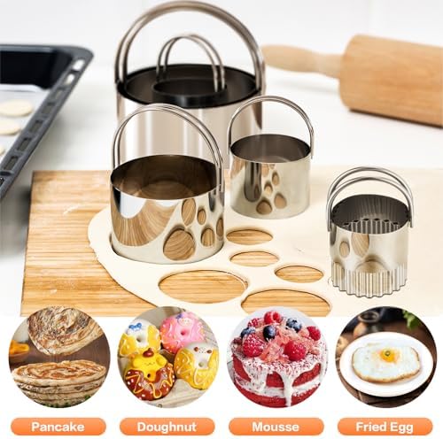 Pastry Cutter, Biscuit Cutter, Dough Scraper, Bread Lame