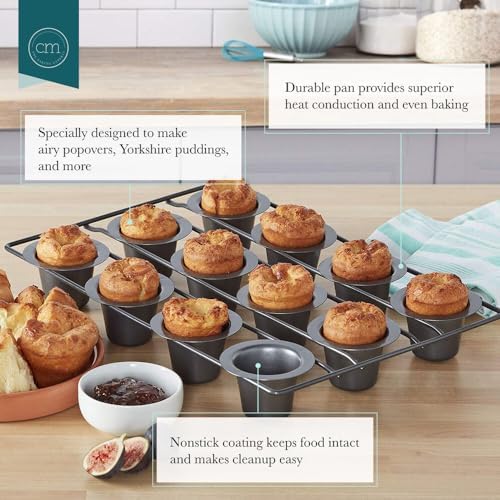 Chicago Metallic 26121 Professional 12-Cup Non-Stick Mini-Popover Pan