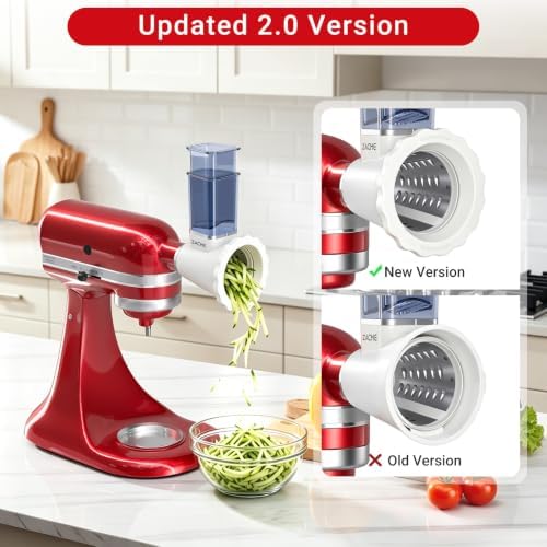 Cheese Grater Attachment for KitchenAid Stand Mixers