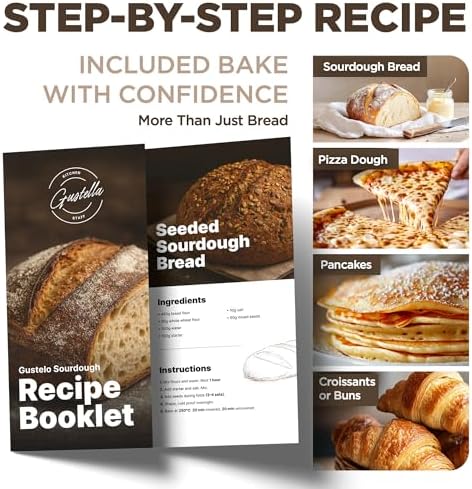Sourdough Starter Kit for Beginners – Complete Bread Baking Set with