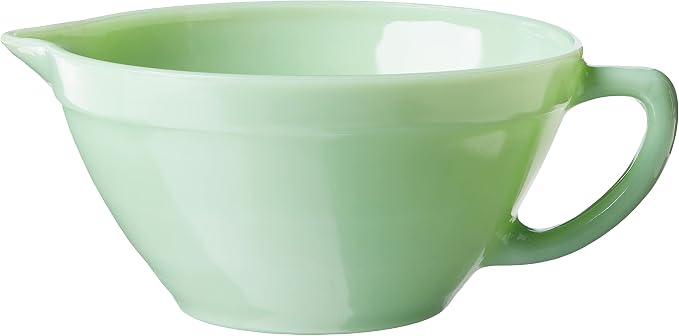 Jadeite Glass Collection™ 1.25 Quart Mixing Bowl w/ Handle - Image 2