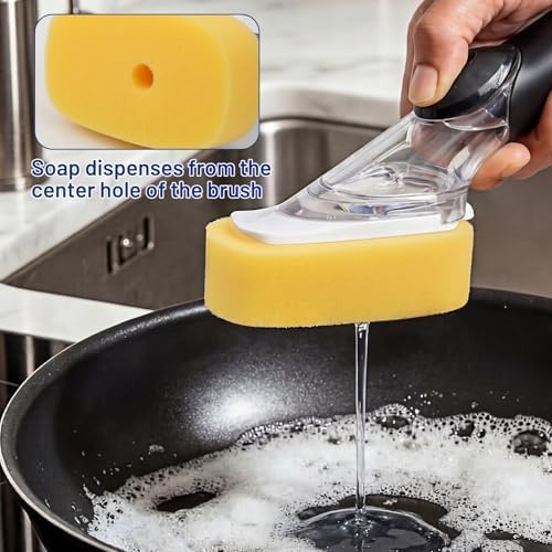 Sponge Brush Refills for OXO Dish Brush, 6 Pack