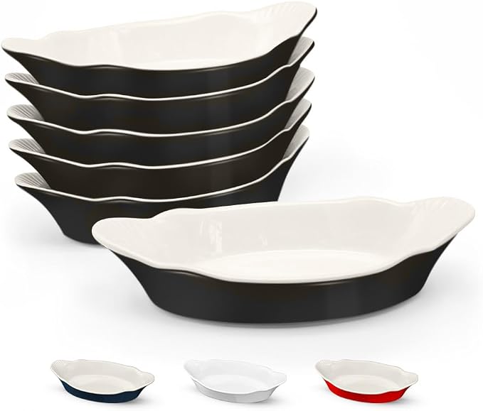 Au Gratin Baking Dishes, by Kook, Mini Casserole Dish, by Kook