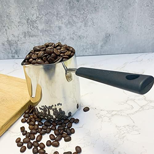 Turkish Coffee Pot 12oz/350ml Milk Frothing Jug Tea Pot Butter Melting