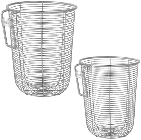 Donxote 2-Piece Stainless Steel Dishwasher Cutlery Basket Set, Utensil