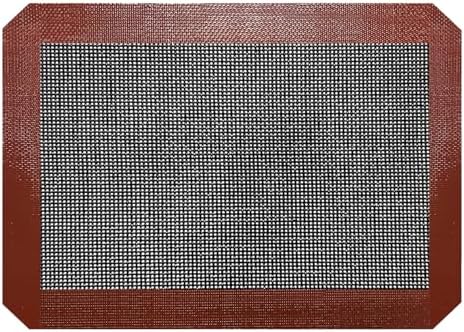 Small Silicone Baking Mats, Set of 4, 11-4/5 x 8-1/4 Inch