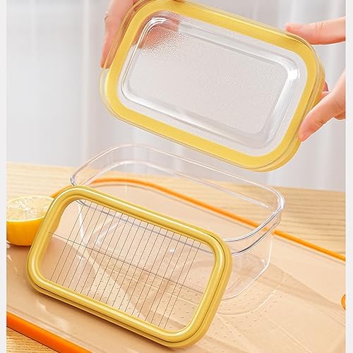 UNIVIVO 280g Butter Slicer Cutter and Airtight Container for Fridge