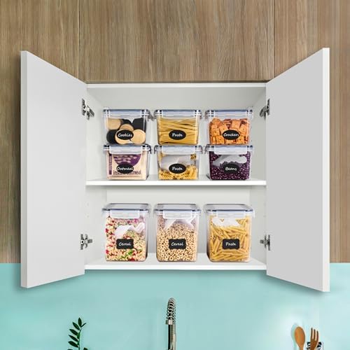 Sorbus Air Tight Pantry Storage Containers, with Lids (6 Pack)
