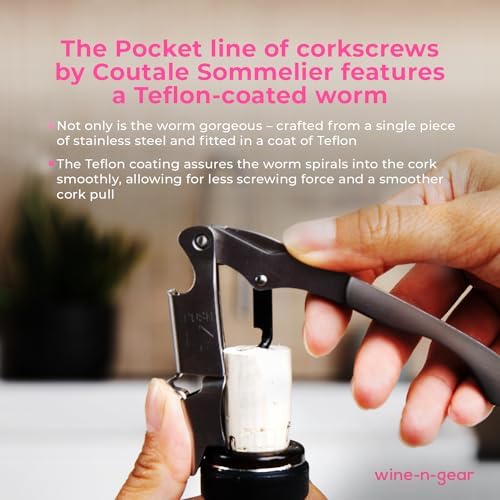 Pocket Prestige Waiters Corkscrew By Coutale Sommelier - Stainless