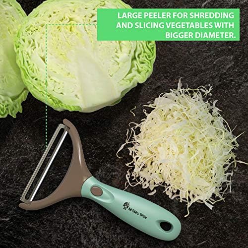 3-in-1 Vegetable Peeler Set - Sharp Stainless Steel Blades with