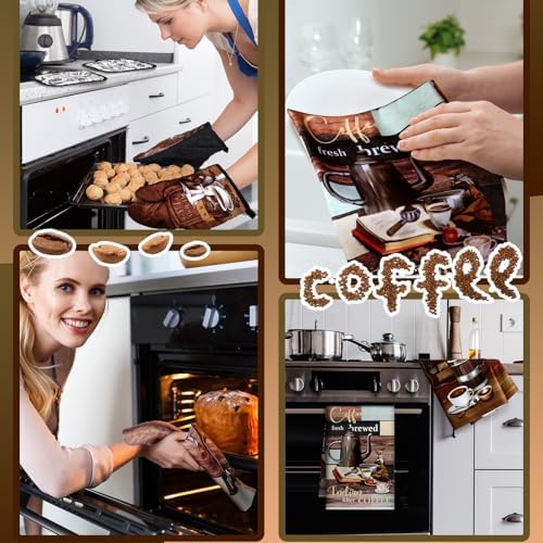 Jingmore 6 Pcs Kitchen Decor Set Accessorie Farmhouse Kitchen Towels