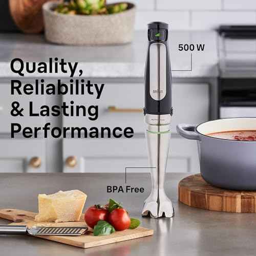 Braun MultiQuick 7 3-in-1 Immersion Blender & Food Processor