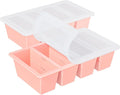 Silicone Freezer Tray for Sauce Cube: GGOW Silicone Freezing Tray for Broth by GGOW