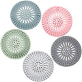 Hair Catcher Rubber Stopper Shower Drain Covers for Bathroom, Bathtub