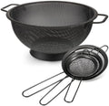 Norme 4-Quart Colander and Fine Mesh Strainer Set