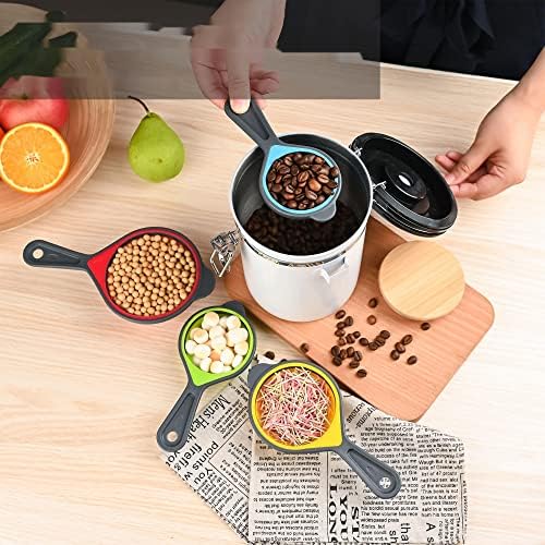 Measuring Cups and Spoons set, Collapsible Measuring Cups, 8 pieces