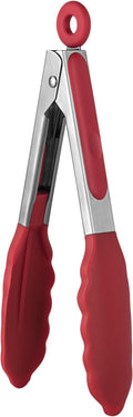 600ºF Heat Resistant Kitchen Tong: U-Taste 7 inch Silicone Cooking Tong by U-Taste