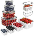 Berry Keeper Fruit Storage Containers for Fridge with Colander