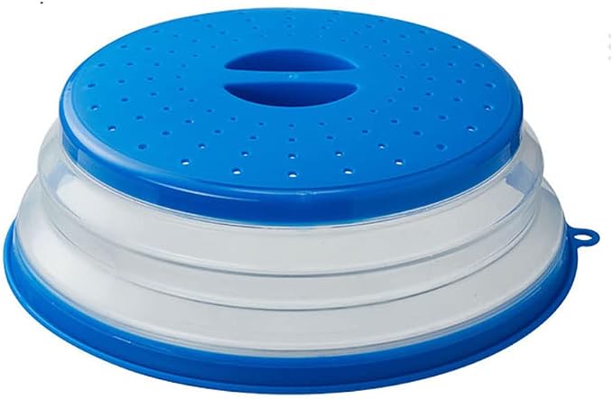 Collapsible Microwave Splatter Cover, 10.5 Inch, Dishwasher-safe, Microwave by JYYHSF