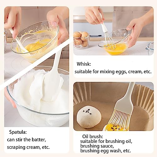 Kitchen tools for cooking 3pcs set-Silicone Pastry Brush Baking