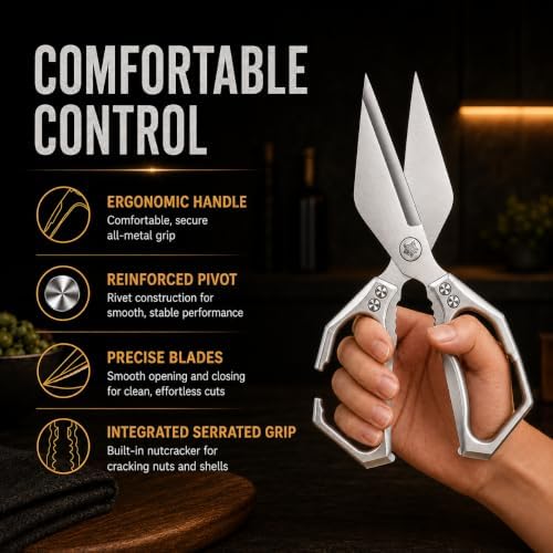 Multifunctional Heavy Duty Kitchen Shears,Kitchen Shears for Cutting